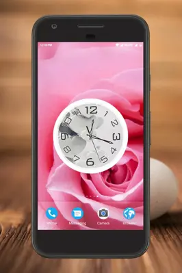 Heart Clock Live Wallpaper android App screenshot 1