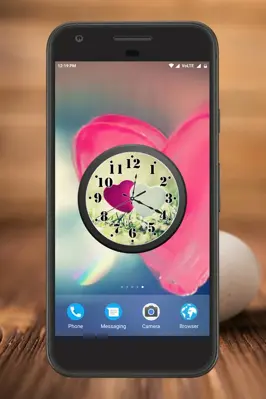 Heart Clock Live Wallpaper android App screenshot 2