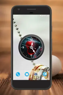 Heart Clock Live Wallpaper android App screenshot 3