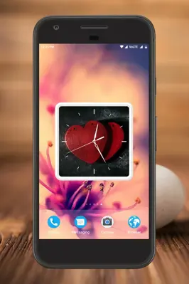 Heart Clock Live Wallpaper android App screenshot 4